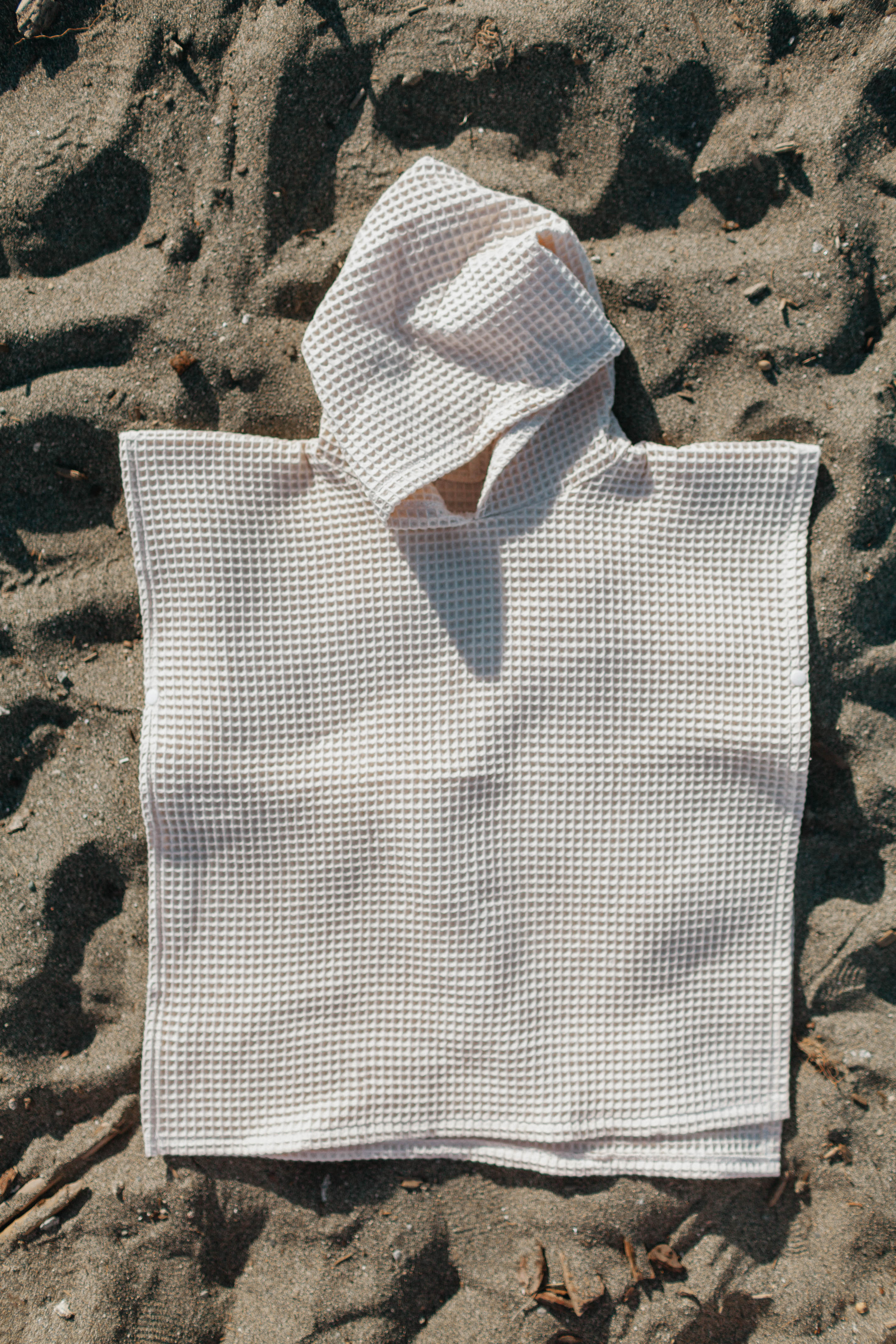 Coconut Cream Poncho Towel