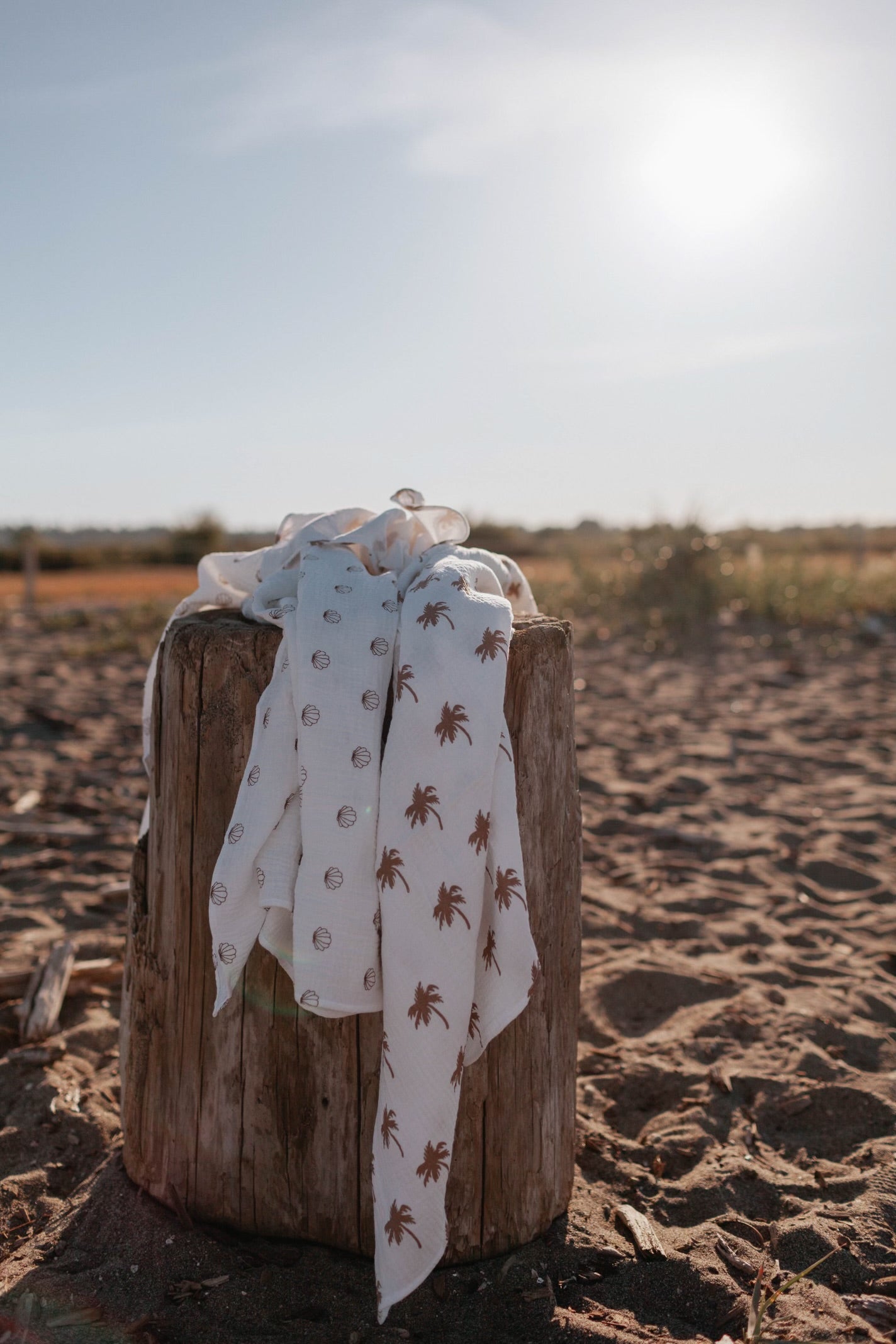 Beachy Seashell Swaddle