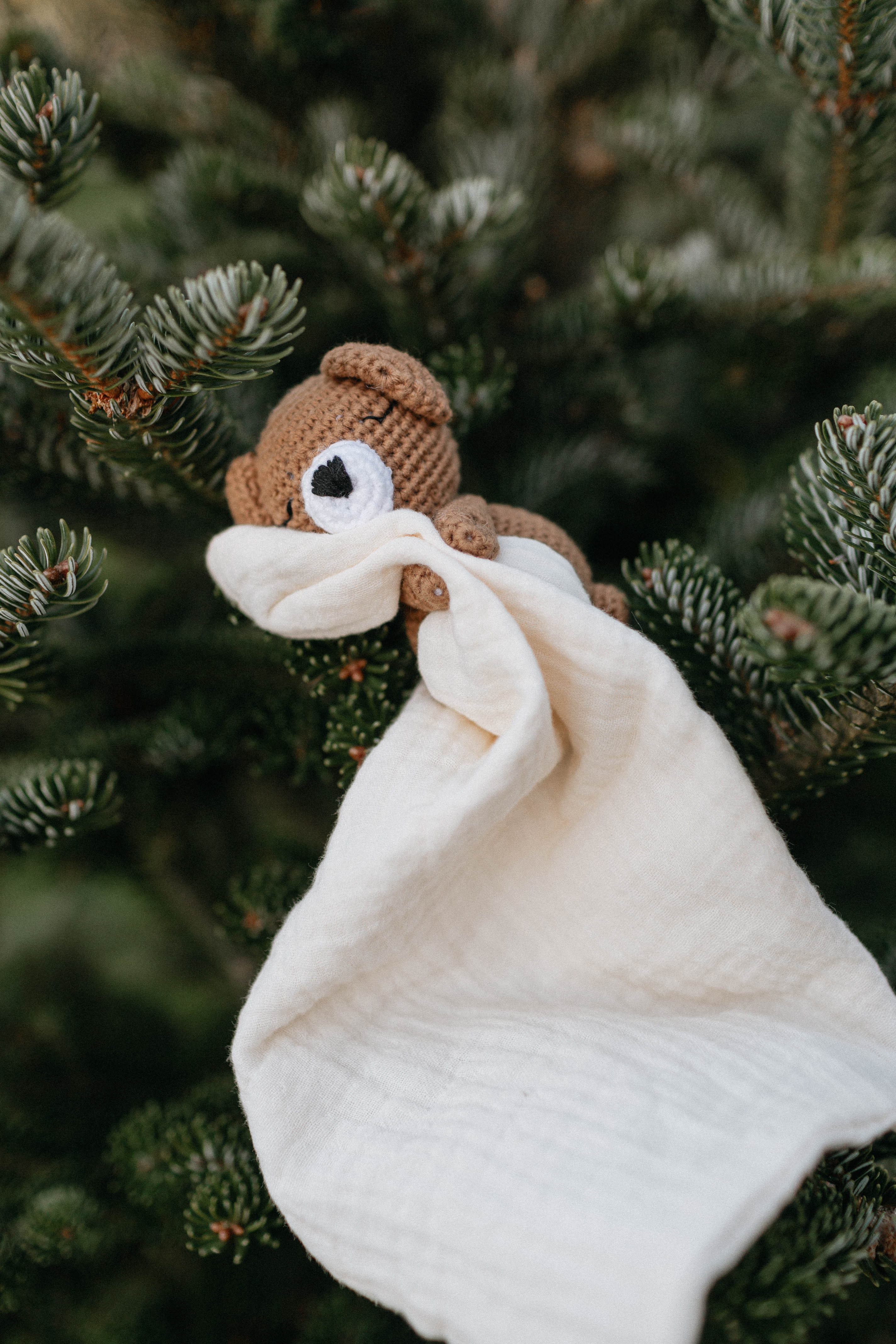 Heirloom Teddy Bear Crochet Lovey